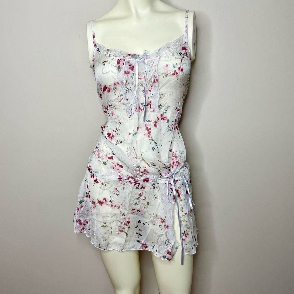 Vintage Y2K babydoll silk dress 💐by Intimissimi